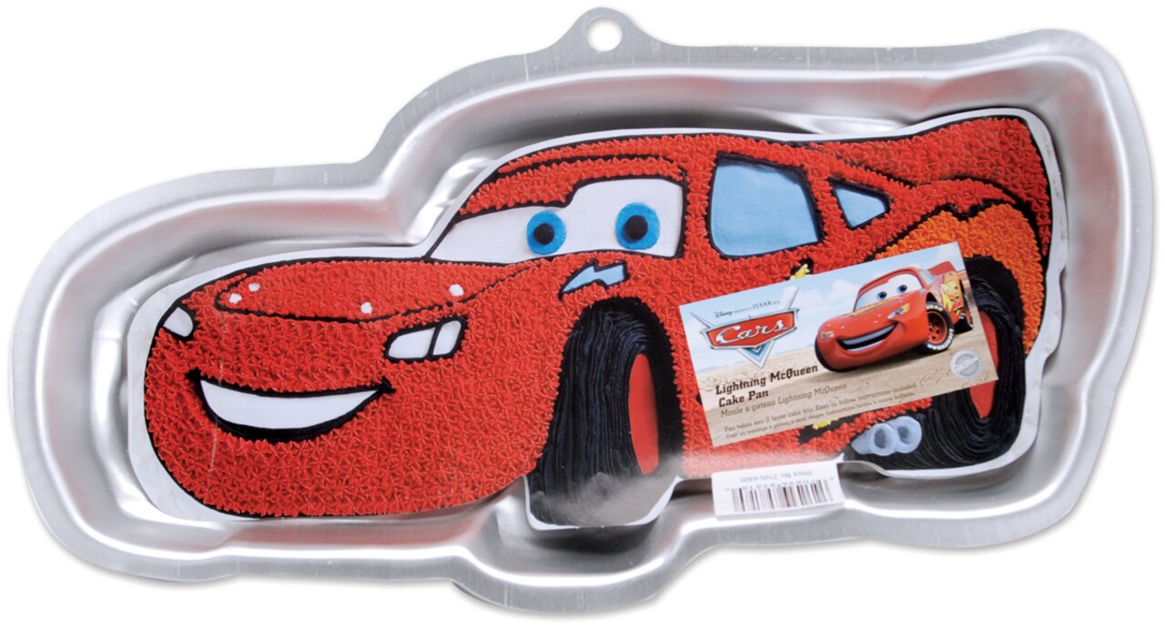 Wilton Novelty Cake Pan-Lightning Mcqueen 13.75"X6.25"X2.75"